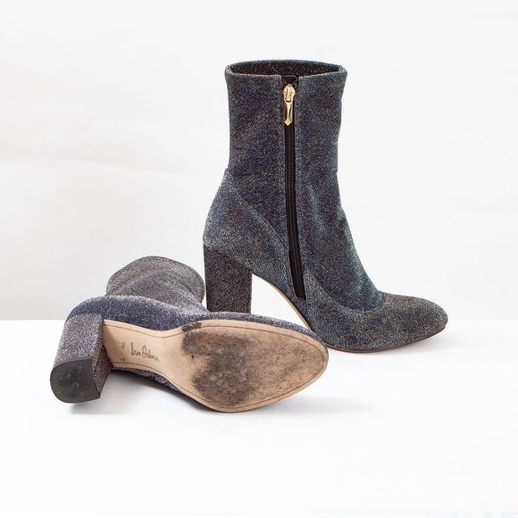 Sam Edelman Glitter Sock Boots - Picture 4 of 6